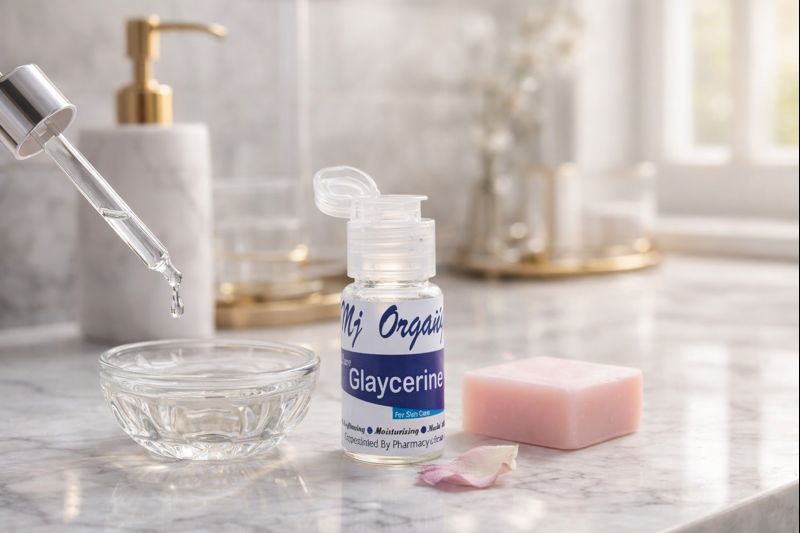 pure glycerin with rosemary & vitamin e – best non sticky moisturizer for dry skin