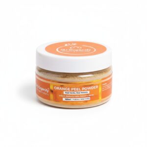 Home organic orange peel powder – vitamin c face pack for acne, tan removal & skin brightening | mj organify